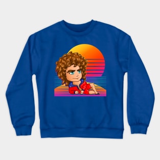 Retrowave Sunset Crewneck Sweatshirt